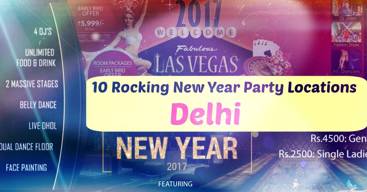 10 Rocking New Year Party Locations In New Delhi (NCR)
