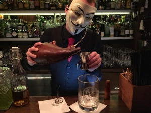 Anonymous Bar, Prague, dining, hotel, travel, drink