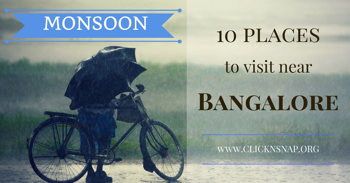 10 Places to visit near Bangalore in Monsoon