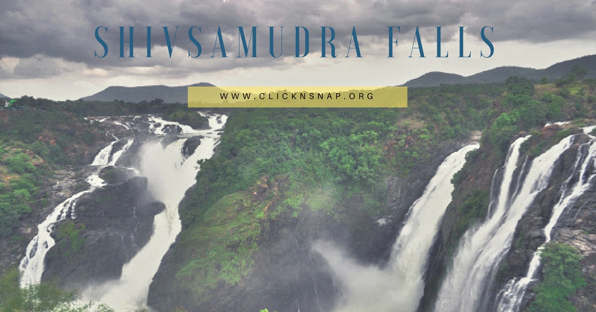 Shivanasamudra Falls, monsoon, bangalore, travel, Rain, Tour