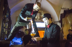 Anonymous Bar, Prague, dining, hotel, travel, drink