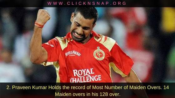 Praveen Kumar, 10 IPL facts , IPL , IPL 2017 , IPL Facts