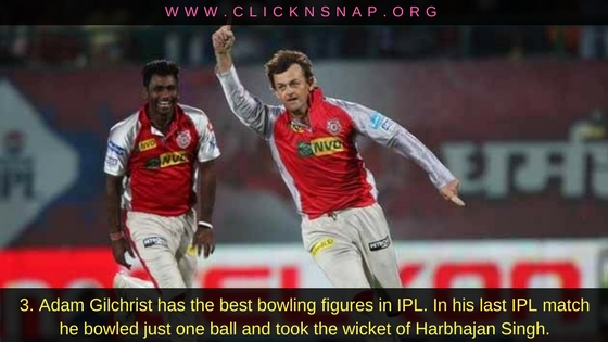 Adam Gilchrist, 10 IPL facts , IPL , IPL 2017 , IPL Facts