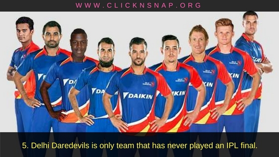 Delhi daredevils,10 IPL facts , IPL , IPL 2017 , IPL Facts