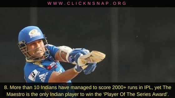 Sachin Tendulkar,10 IPL facts , IPL , IPL 2017 , IPL Facts